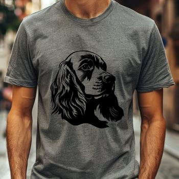 Creative Cocker Spaniel Vector Image