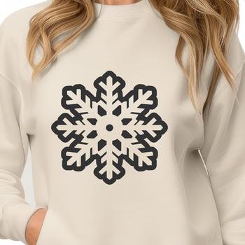 Beautiful Snowflake - Laser Cutter DXF