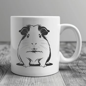 An SVG graphic of a cute Guinea Pig suitable for various uses including personal projects and commercial applications.