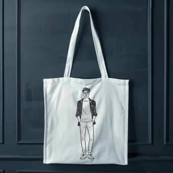 A digital representation of a man in SVG format.