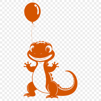 Colorful salamander illustration with bold lines and bright colors, suitable for vector art and design projects.