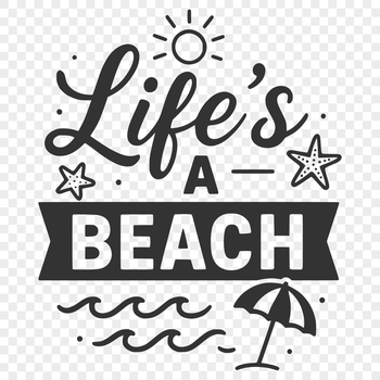 A collection of humorous vacation quotes in a vector format, ideal for digital design and crafting projects.