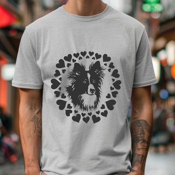 Unique Shetland Sheepdog - Laser Engraver PNG