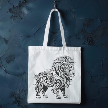 Ornate Lion In PNG & SVG