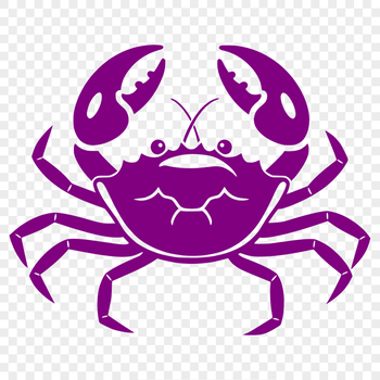 Unique Crab Vector Art