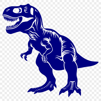 A detailed illustration of a prehistoric dinosaur in full body form, suitable for vector art and graphic design.