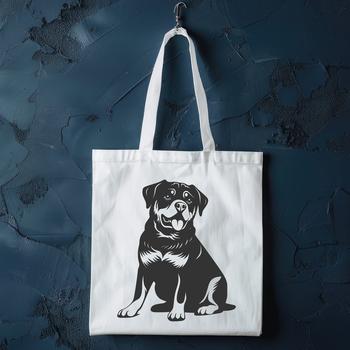 Artistic Rottweiler Illustration
