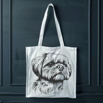 Artistic Shih Tzu Vector Craft File