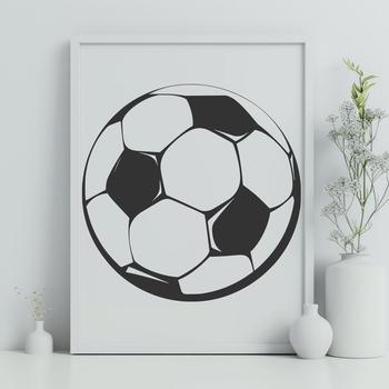 Unique Soccer Ball In PDF And PNG