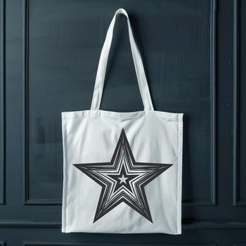 A stylized star graphic, suitable for digital design projects.