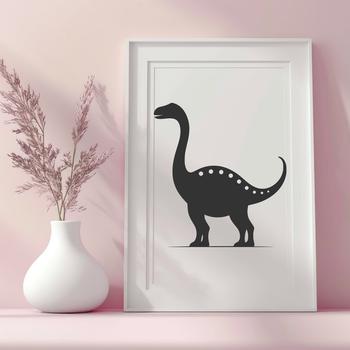 Free Brachiosaurus In PDF & PNG