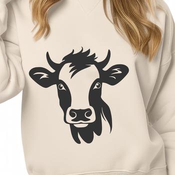 Unique Cow In PDF & PNG