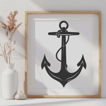 Beautiful Anchor SVG