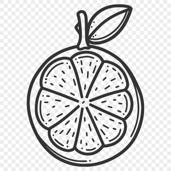 A transparent SVG lemon icon suitable for web design and digital crafting.