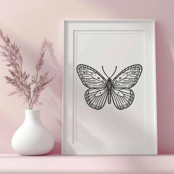 Stunning Butterfly Digital Artwork