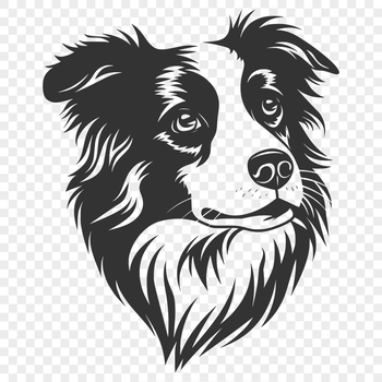 Free Artistic Dog Stencil