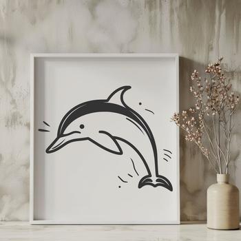 Free Dolphin - Craft PNG