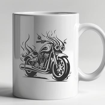 Creative Motorbike - SVG Format