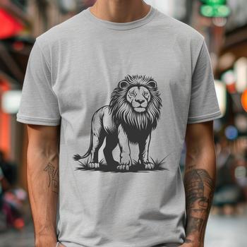 Creative Lion Vector Illustration