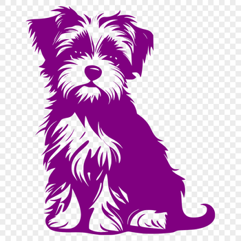 Free Creative Morkie Digital Artwork