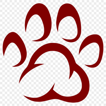 Creative Paw Print In SVG Free Commercial Use Download