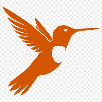 A detailed illustration of a hummingbird in mid-flight, showcasing its vibrant plumage and agile wings.
