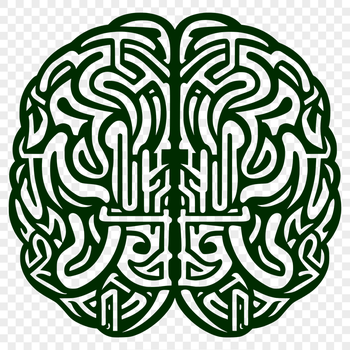 Artistic Brain - For Laser Cutter Project