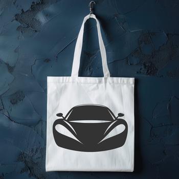 A 2D illustration of a sleek vehicle in various formats including SVG, PNG, and PDF.