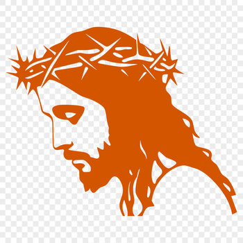 A digital illustration of a man with a beard, dressed in traditional clothing, often associated with Christian iconography.