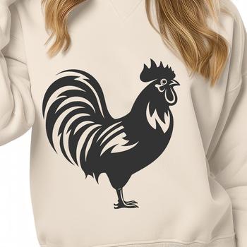 Stunning Cockerel In PNG & SVG