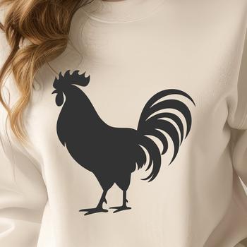 Free Unique Rooster Digital Artwork