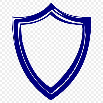A high-quality vector shield graphic, designed for cutting machines and laser cutters.