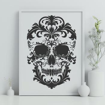 Unique Skull - Sublimation PNG