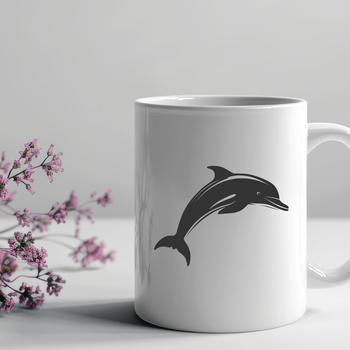 Unique Dolphin - Animal DXF