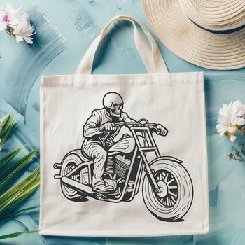 A sleek motorcycle design suitable for vector art projects and commercial use.