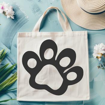 Creative Animal Paw - Laser Engraver SVG Free Download