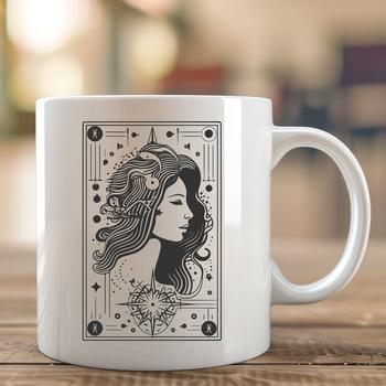 Unique Tarot Card Template