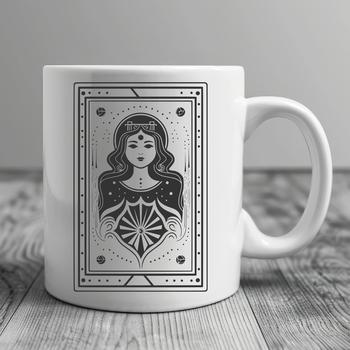 Tarot Card In DXF File Format