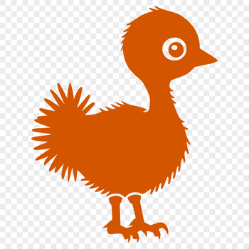 A detailed illustration of a turkey in full body pose, suitable for farm-themed designs and decorations.