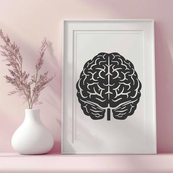 Detailed cutaway diagram of a human brain, suitable for educational purposes.