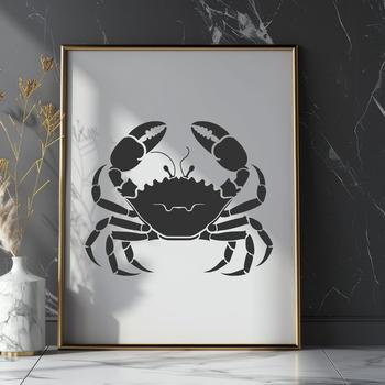 Unique Crab - Sublimation SVG