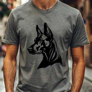 Artistic Doberman Pinscher PNG