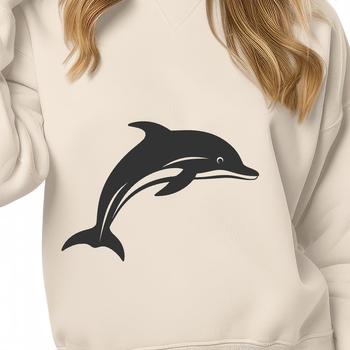 Stunning Dolphin In SVG Format