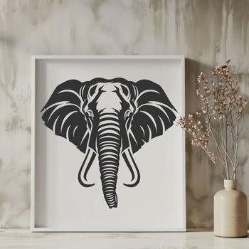 Beautiful Elephant - Glowforge PDF