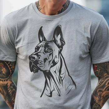 Creative Great Dane - Laser Engraver SVG