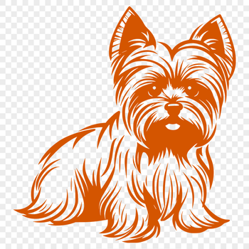 Stunning Yorkshire Terrier Printable Image