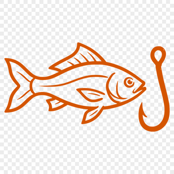 SVG fishing vector for commercial use, free download, dxf, pdf