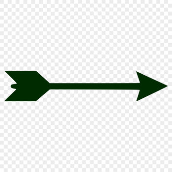 Arrow vector design for cutting machines and DIY projects