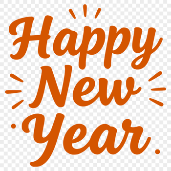 New Year greeting with inspirational quotes in vector format.