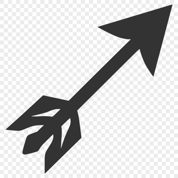 SVG Arrow Template for Cricut Vector arrow design for Cricut and laser cutter use